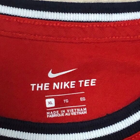 Women’s The Nike Tee USA, Red, White, &Blue; The Olympic Rings, Supersoft SZ XL - Picture 4 of 9